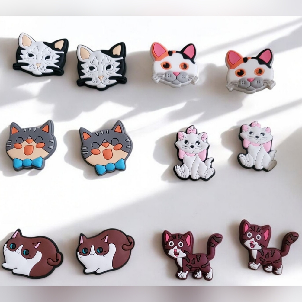 Cat Croc Charms